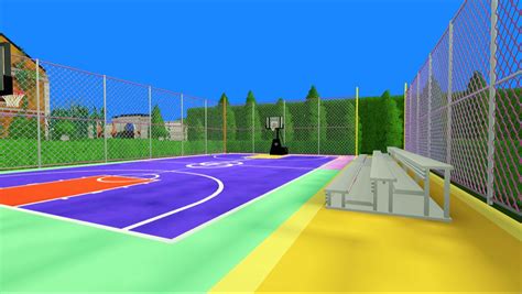 Basketball Court Zepeto